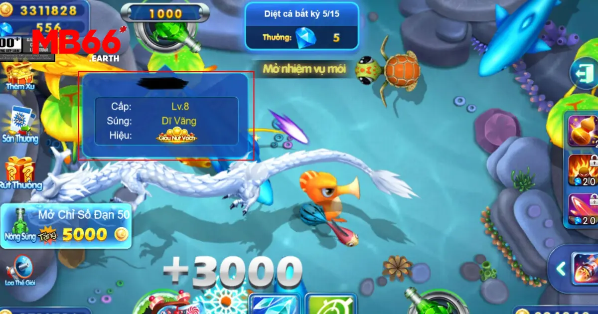 Các tính năng hấp dẫn trong bắn cá H5